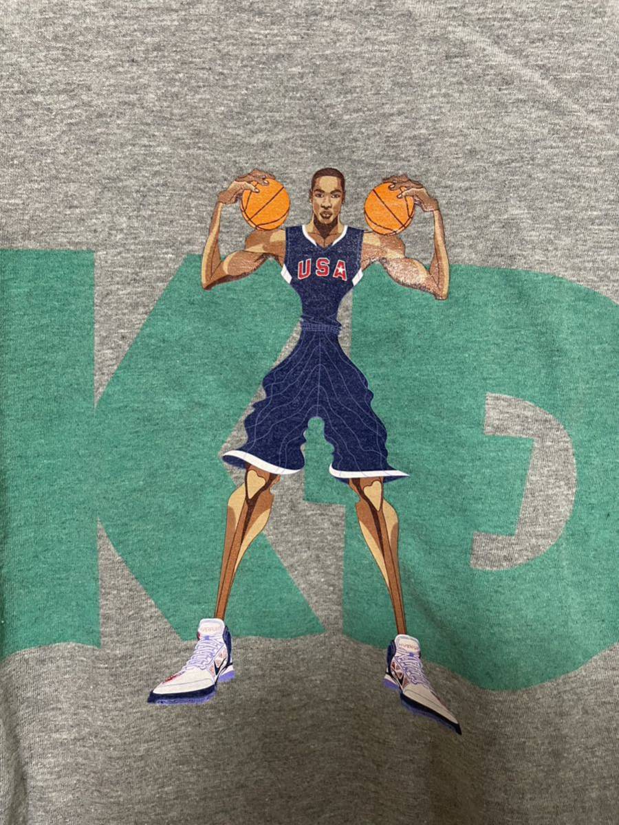 希少！NIKE(ナイキ)NBA KD(ケビンデュラント)USA代表プリント　Tシャツ_画像2