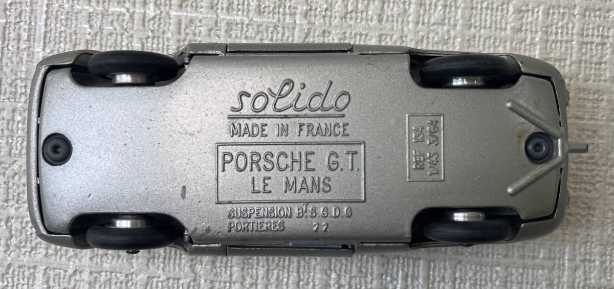 【ビンテージ品】ソリド製　ポルシェ GT ルマン　SOLIDO / PORCHE G.T. LE MANS_画像8