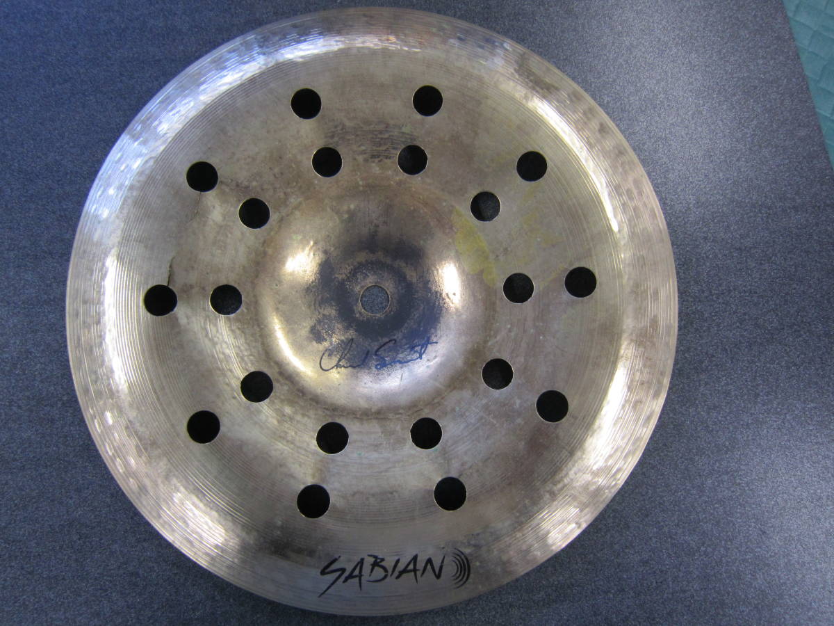 ☆SABIAN セイビアン AA Mini Holy China 10インチ チャイナ スプラッシュ シンバル chad smith チャドスミス red hot chili peppers_画像2