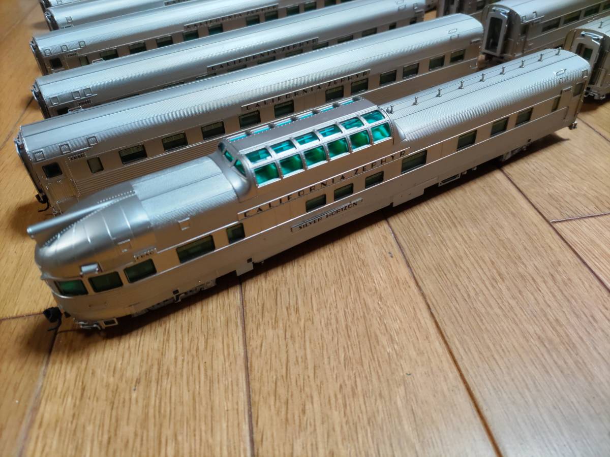 【13輌セット】BROADWAY LIMITED Imports CALIFORNIA ZEPHYR CB&Q Complete 13 Car Set 【HOゲージ】_画像1