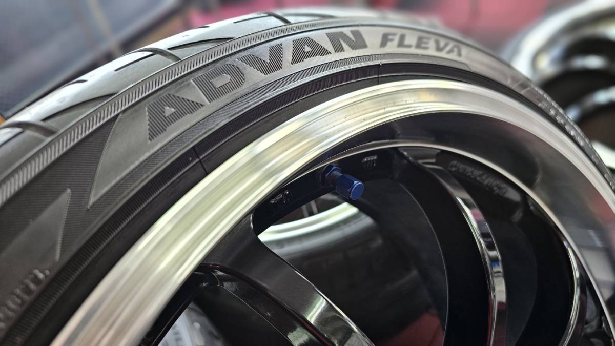 値下げ！BMW アドバン ADVAN Racing 19インチホイール タイヤ付きセット SS240119-A_画像2