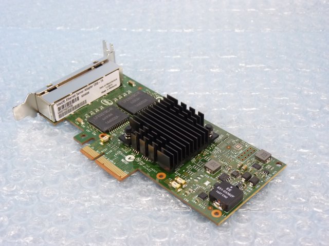 1PIT // Intel Ethernet Server Adapter I350-T4 Quad Port Gigabit 80mmブラケット // Fujitsu PRIMERGY RX200 S8 取外_画像4