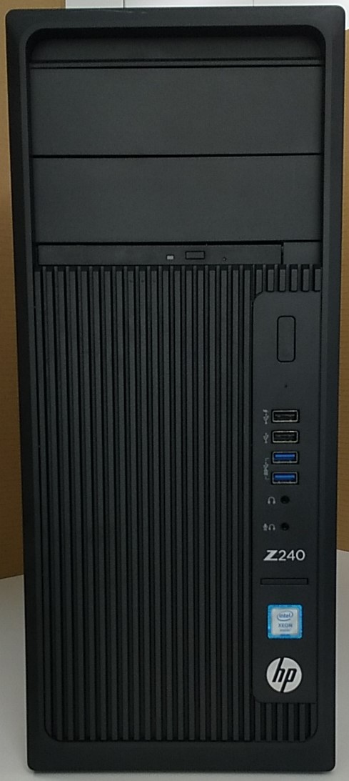 HP　Z240　Tower Workstation Xeon E3-1225v5 メモリ16GB　HDDなし　Win10Pro　管理番号：S045_画像1