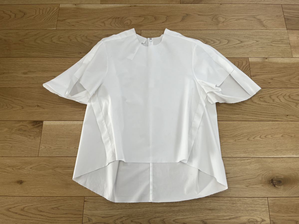 Maison Margiela メゾンマルジェラ 白タグ 再構築 カットソー 変形 半袖 Tシャツ ブラウス マルタンマルジェラ_画像2
