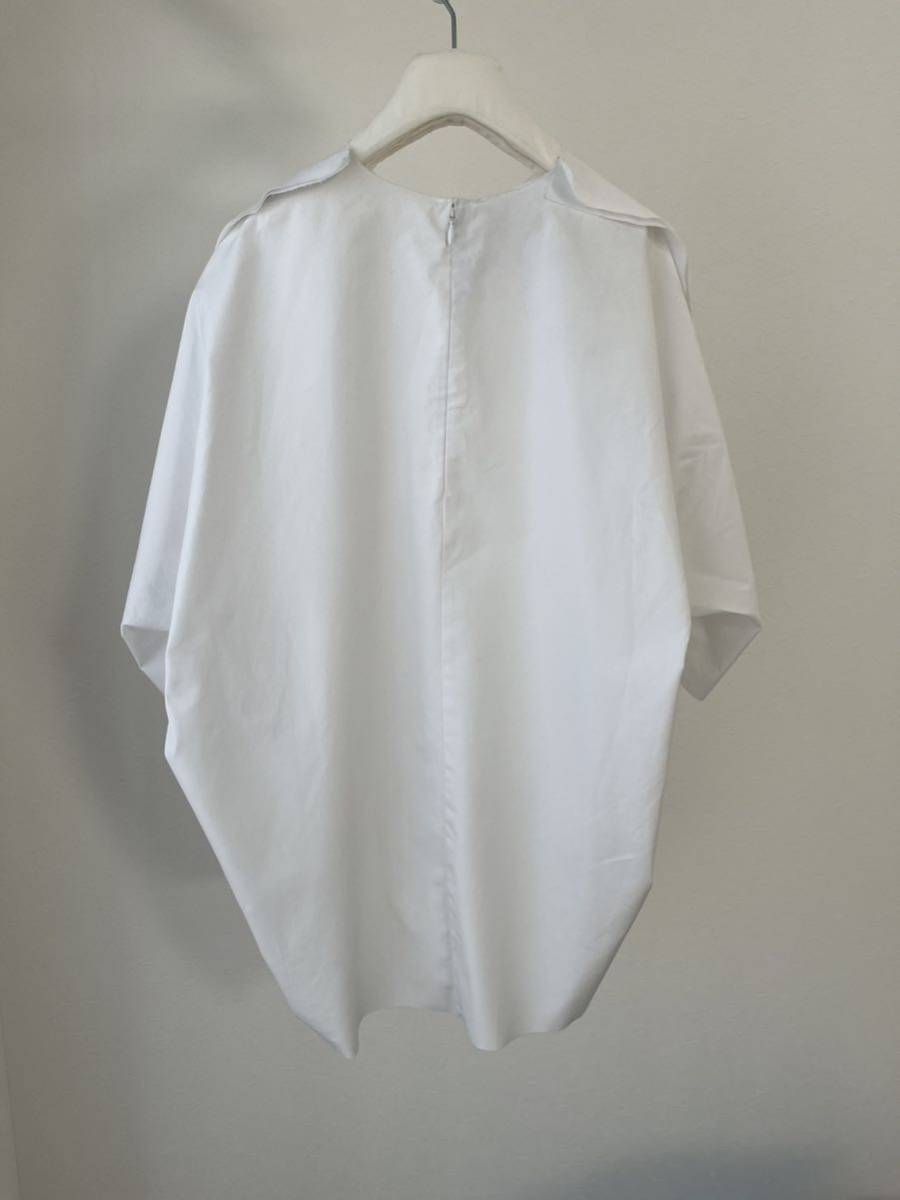 Maison Margiela mezzo n Margiela белый бирка повторный сооружение cut and sewn деформация короткий рукав футболка блуза Martin Margiela 