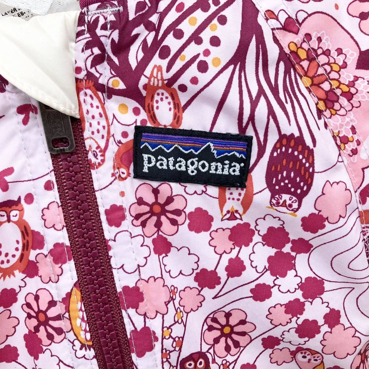 ◇大人気◇patagonia 子供服　中綿おくるみ　0M つなぎ　ワンピース　ジャンプスーツ　ベビー　ジャケット　アウトドア　秋冬　アウター_画像3