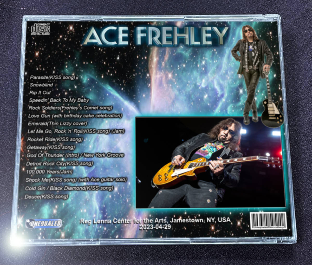 Ace Frehley 2023-04-29 Reg Lenna Center 2CD_画像2