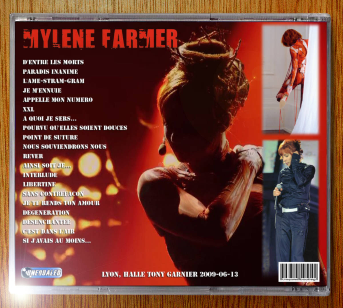 Mylene Farmer 2009-06-13 Lyon 2CD_画像2