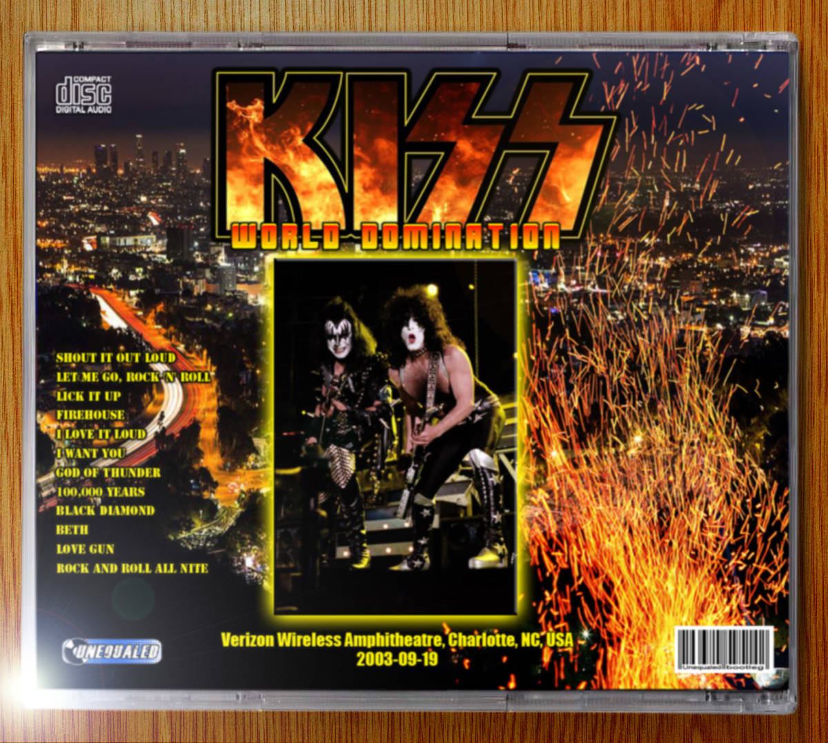 Kiss 2003-09-19 Verizon Wireless Amphitheatre_画像2