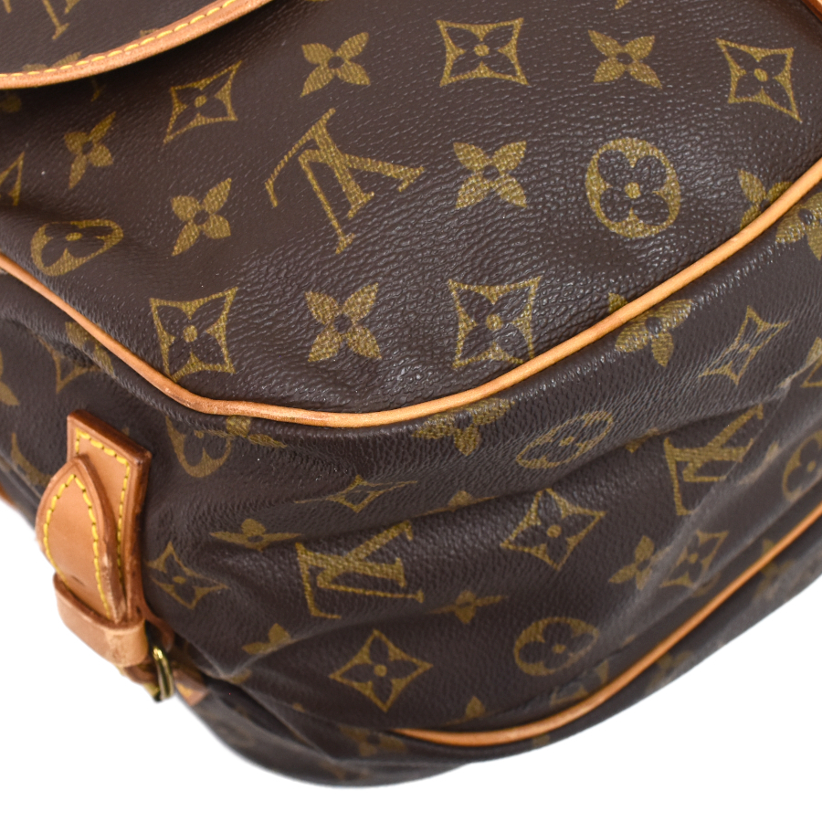 ルイヴィトン ソミュール35 メッセンジャー ショルダーバッグ M42254 モノグラム キャンバス LOUIS VUITTON_画像6