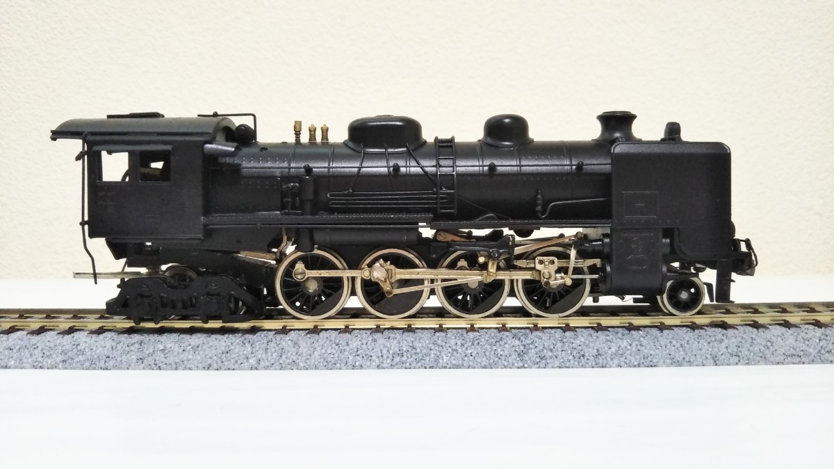 HO ゲージ 宮沢模型　D60 蒸気機関車　　　　　ボイラー、機関部　_画像5