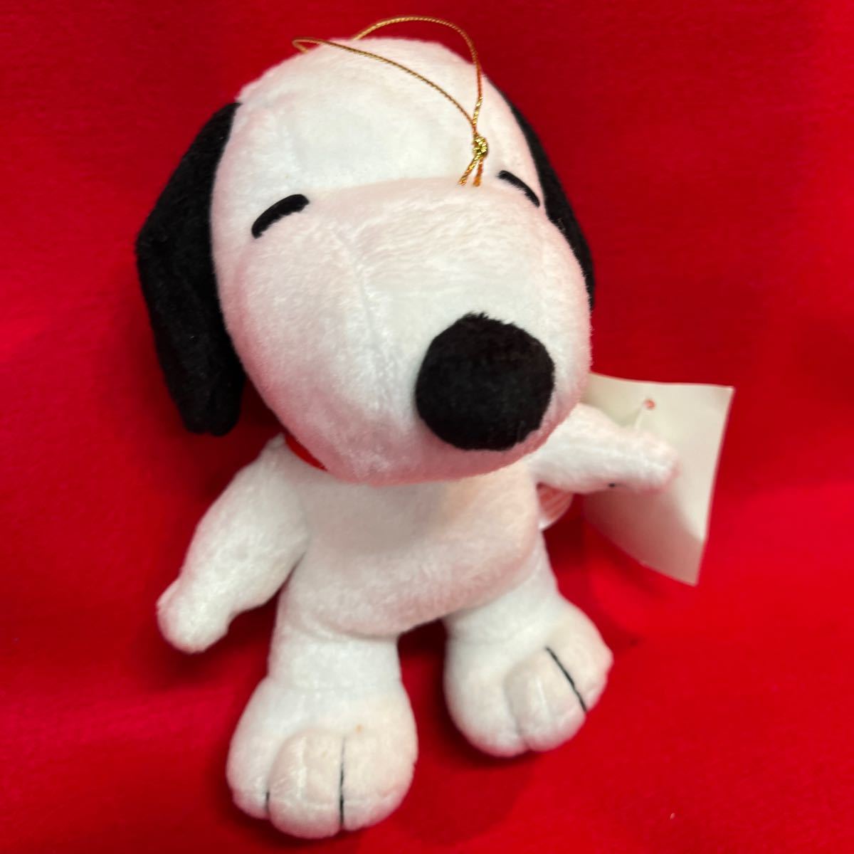 ☆美品☆ タグ付 スヌーピー ぬいぐるみ 3体セット 立ち 座り スリープ 3種類 PEANUTS SNOOPY WOODSTOCK グッズ (01156E_画像4