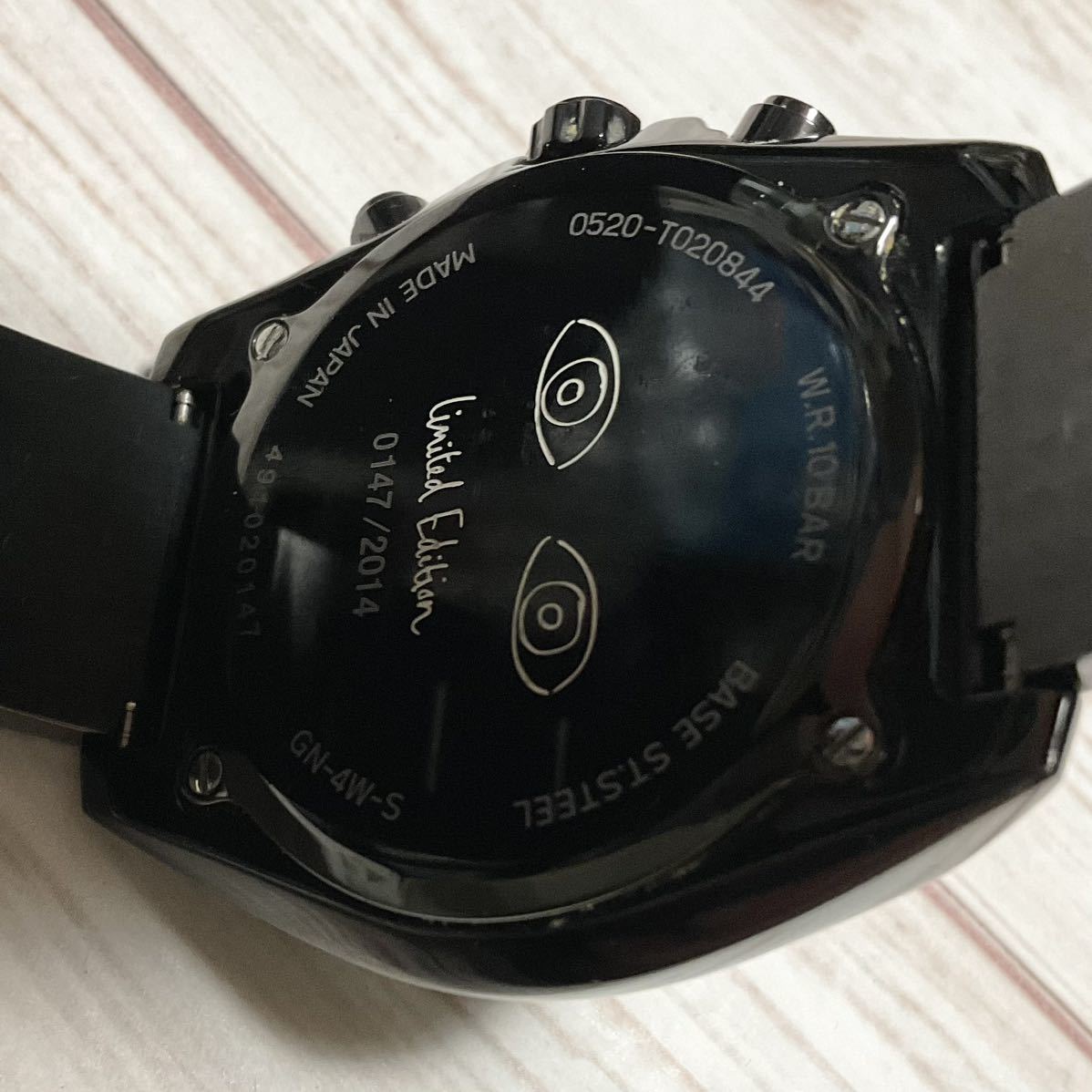 【限定モデル/電池新品】Paul Smith WATCH ポール・スミス ファイナルアイズクロノグラフ ウォッチ クォーツ式 腕時計 正規品 ブラック_画像10
