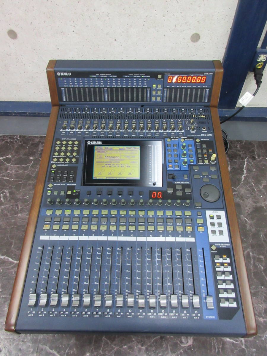 Yahoo!オークション - 【美品】YAMAHA デジタルミキサー DM1000 Yahoo!オークション - 【美品】YAMAHA デジタルミキサー DM1000