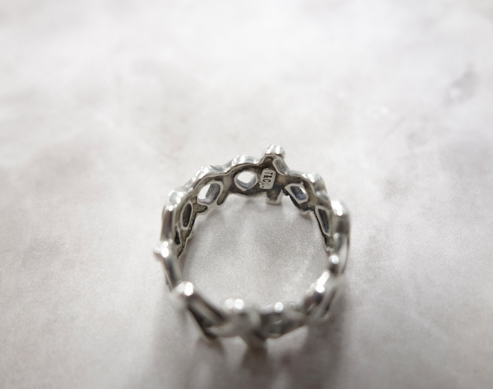 Tiffany & Co ティファニー ラブアンドキス リング 指輪 silver925 13 
