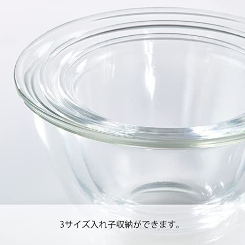 深型_単品_1500mL ミキシングボウル 耐熱ガラス 1500ml マルチ ボール 日本製 MXP-1500_画像2