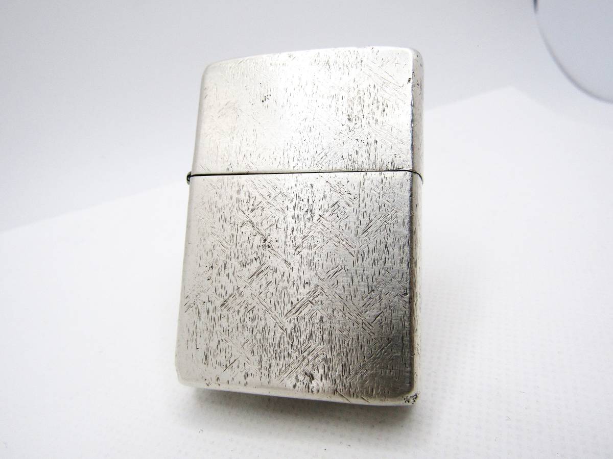 ５面加工 純銀 スターリングシルバー 925 zippo ジッポ 1997年_画像3