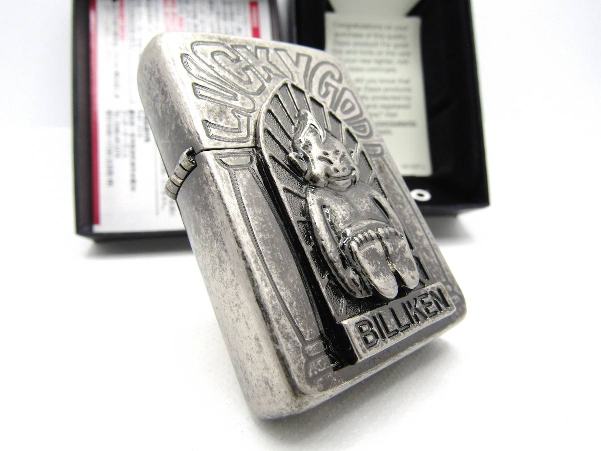 ビリケン 幸運の神 zippo ジッポ 1996年 未使用_画像4