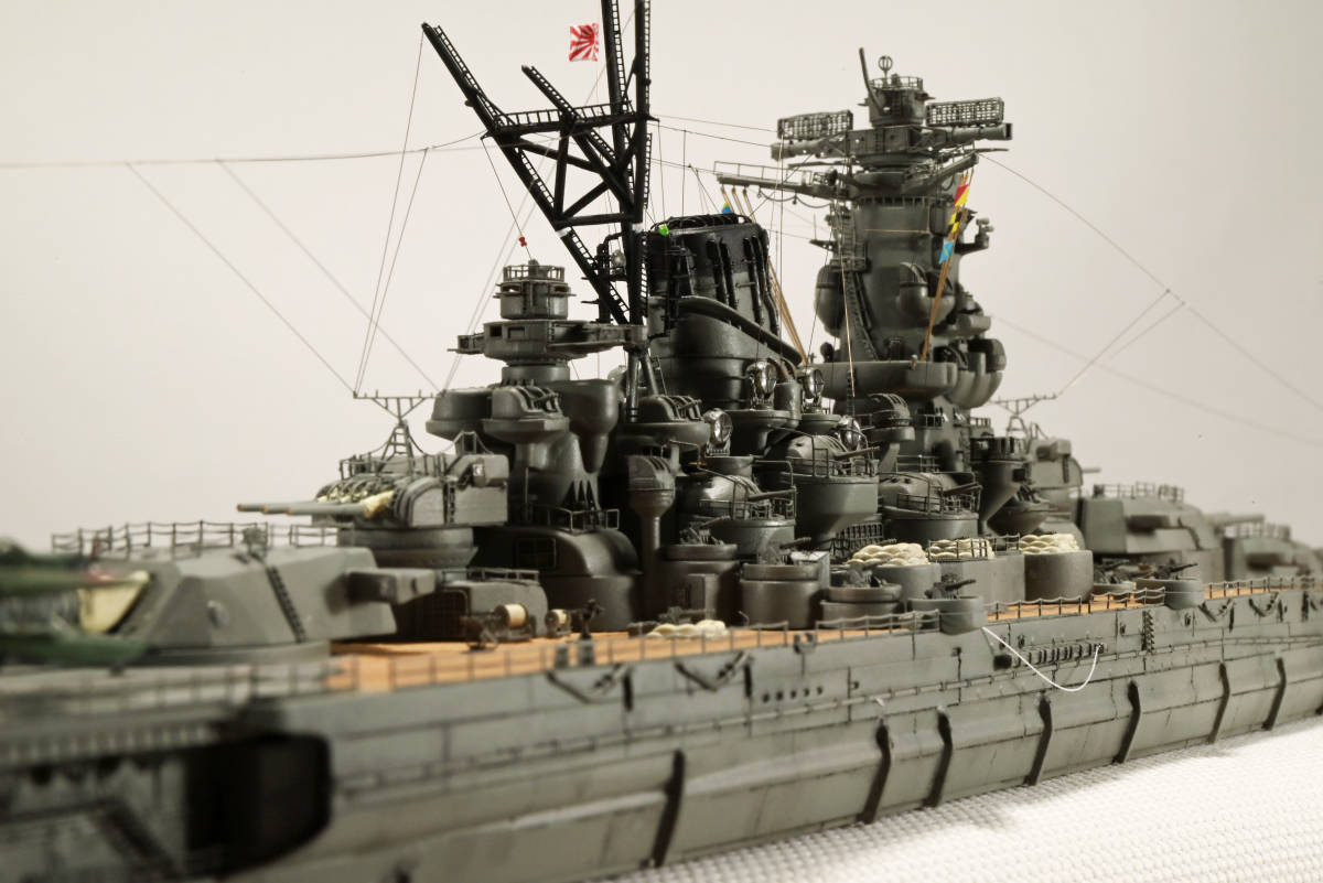 【完成品】1/700 戦艦「武蔵」_画像5