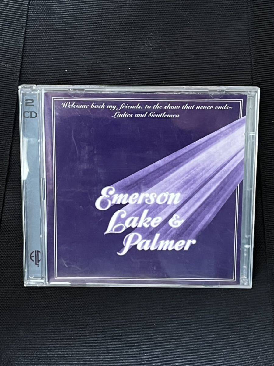 EL&P エマーソンレイク&パーマー/WELCOME BACK...LIVE 2CD_画像1