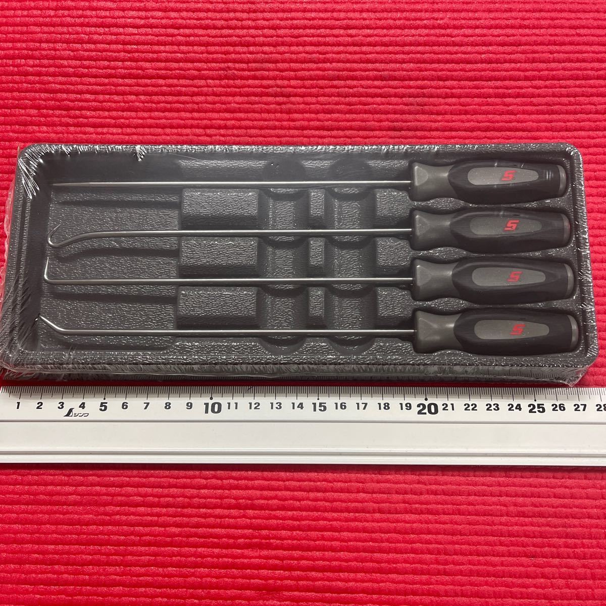 新品 スナップオンSnap-on ロングピックツールセット4本セット 新品 スナップオンSnap-on ロングピックツールセット4本セット