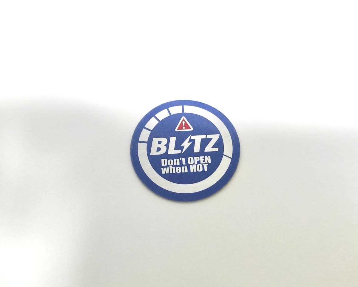 BLITZ ブリッツ ステッカー ラベル シール ラジエターキャップ_画像1