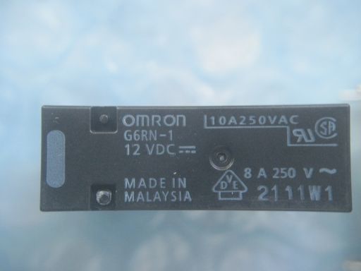 P00226C Omron power relay G6RN series G6RN-1 12DC 1c contact unused goods . long time period preservation goods 1 piece 