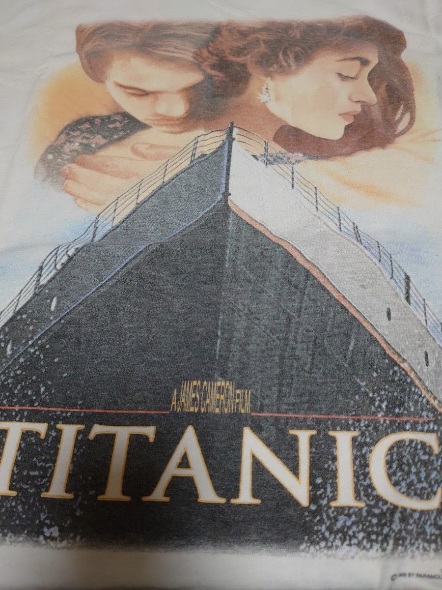 TITANICタイタニック ムービーTシャツLサイズ ビンテージ