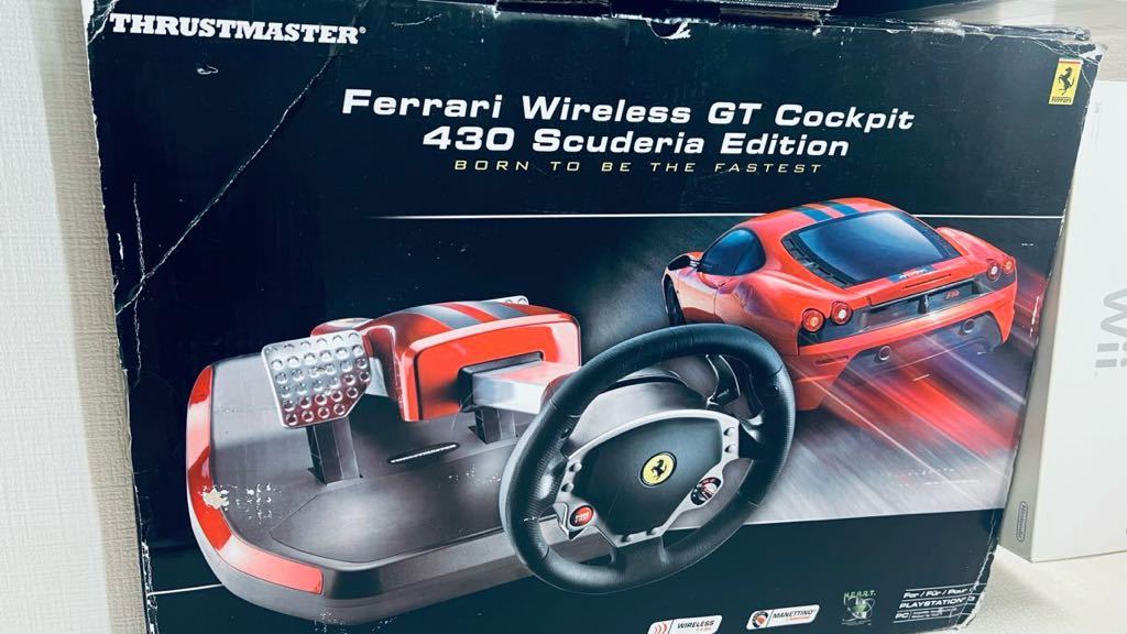 Thrustmaster Ferrari GT Cockpit 430 руль (Scuderia Edition) - PS3 а также PC