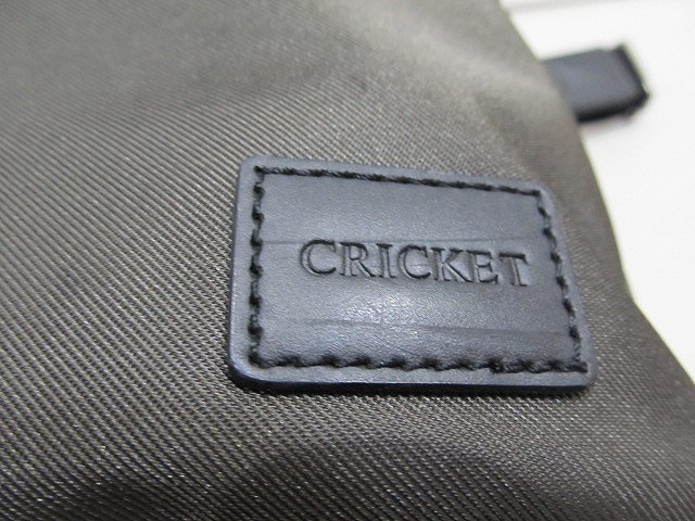 1円 CRICKET クリケット　ビジネスバッグ　2WAY カーキ色　_画像4