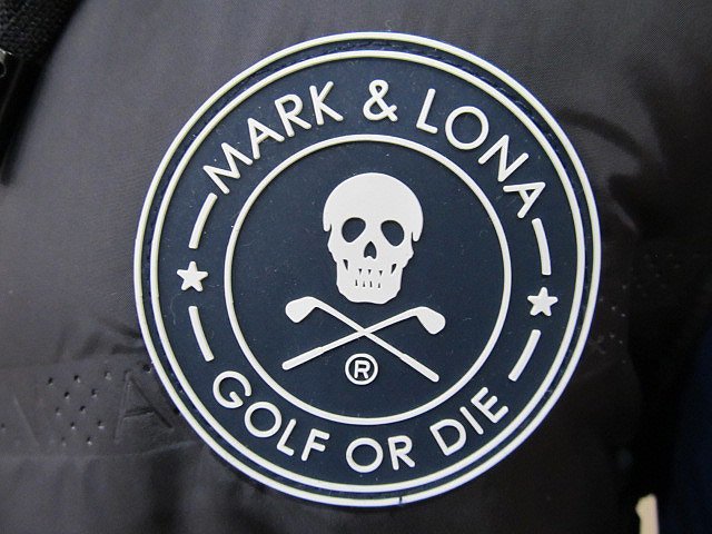 １円　マーク＆ロナ　MARK&LONA 黒/ブルー　38 ダウンジャケット　MLW-90-AD06 フード取外し可能_画像5