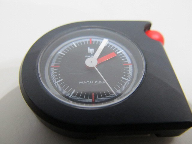 １円 リップ　LIP　腕時計　マッハ2000　QZ 黒　_画像6