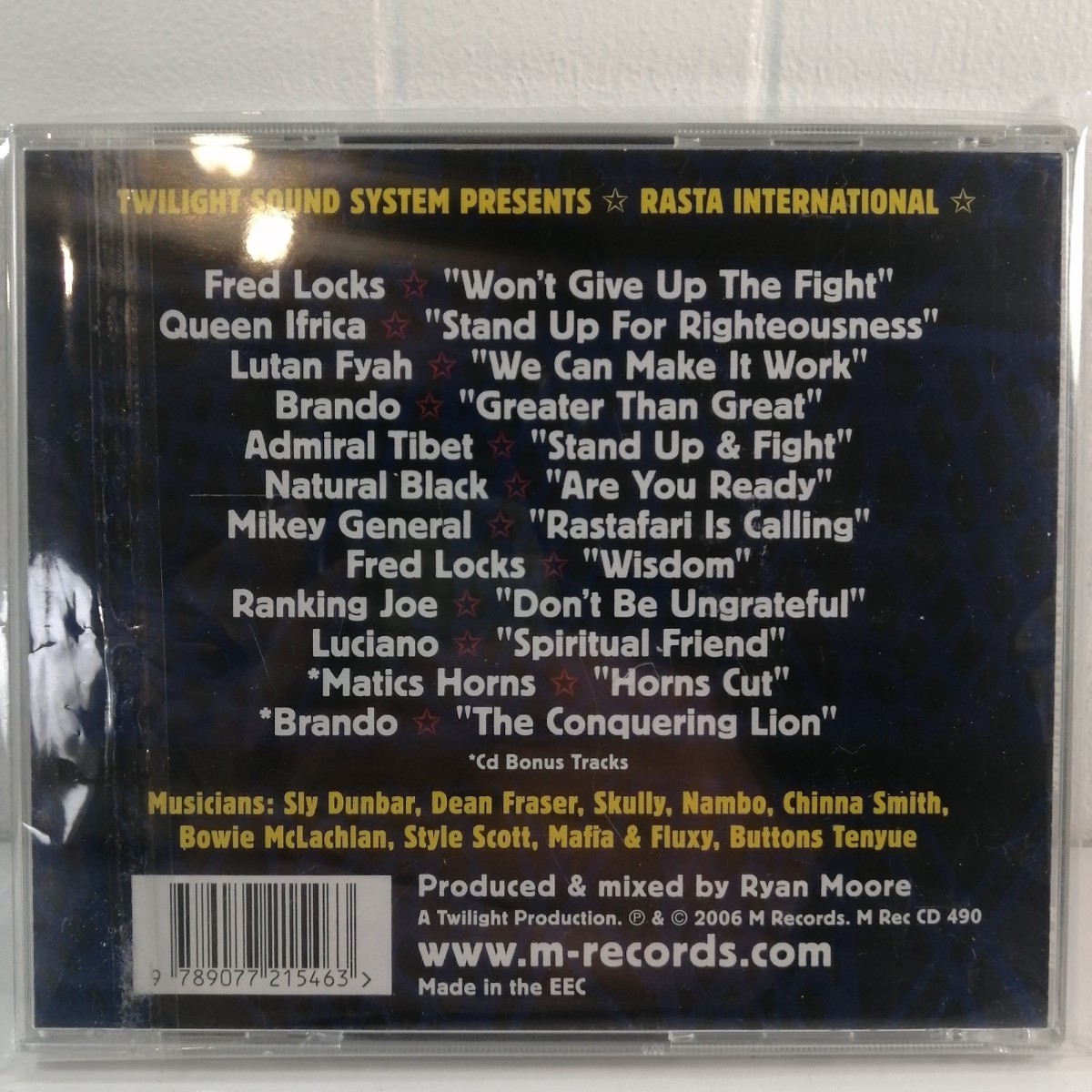 CD レゲエ ニュールーツ Twilight Circus Dub Sound System - Rasta International / _画像2