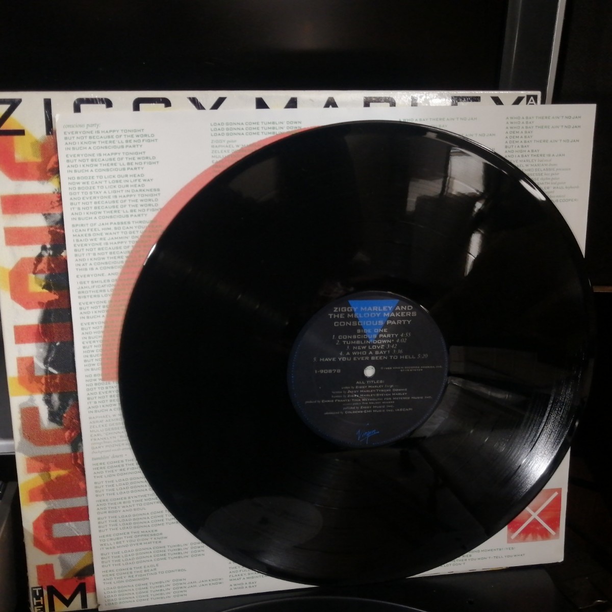 レゲエ Ziggy Marley & The Melody Makers - / 再生確認済 / 1988 / Earl Chinna Smith参加_画像2