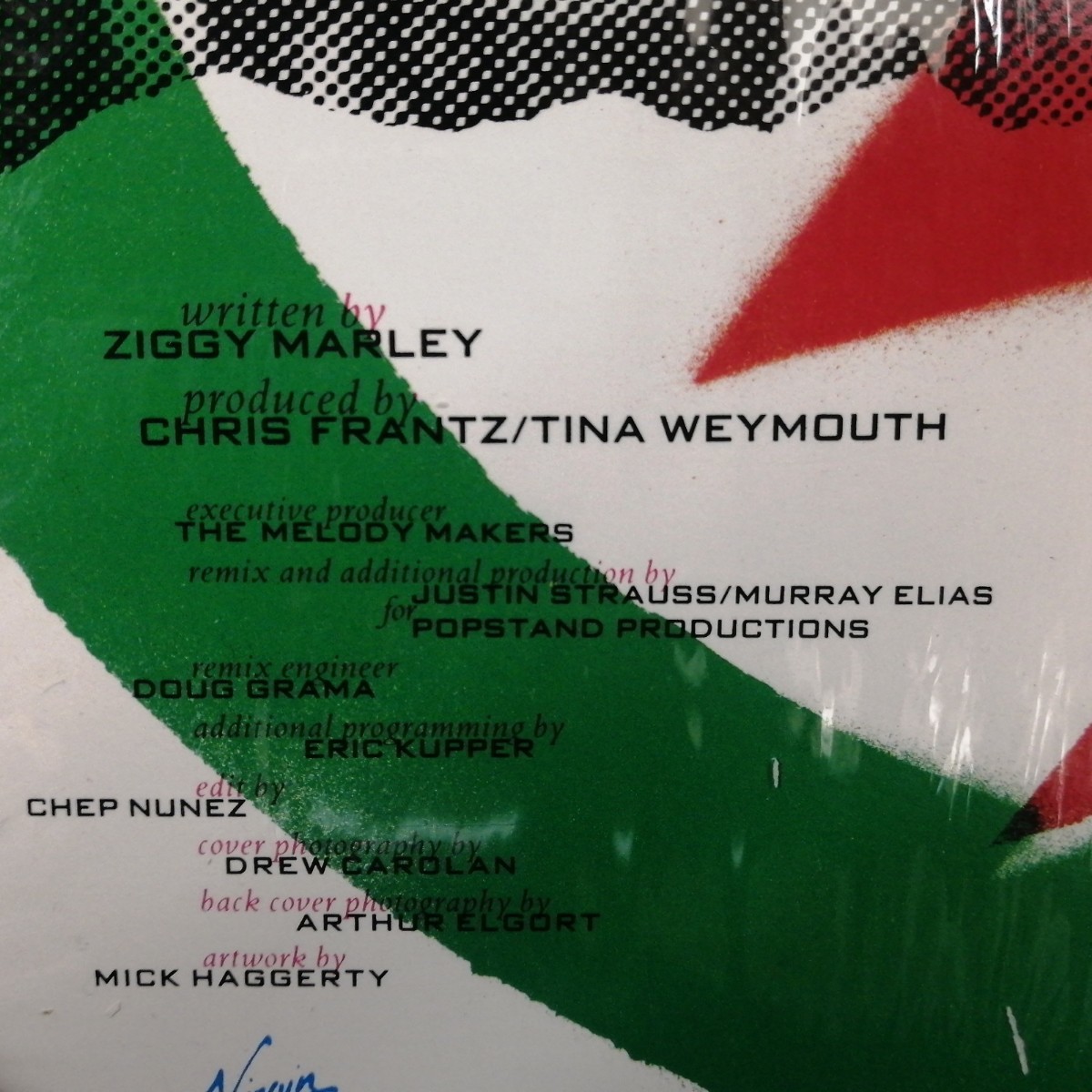 45rpm レゲエ Ziggy Marley & The Melody Makers - / 再生確認済 / 1988_画像4