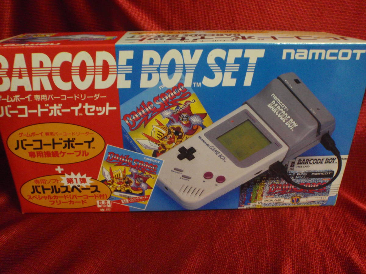 ゲームボーイ 専用 バーコードリーダー＋バトルスペース バーコードボーイ セット★ナムコ ★GAMEBOY BARCODE BOY SET★新品・未開封_画像1