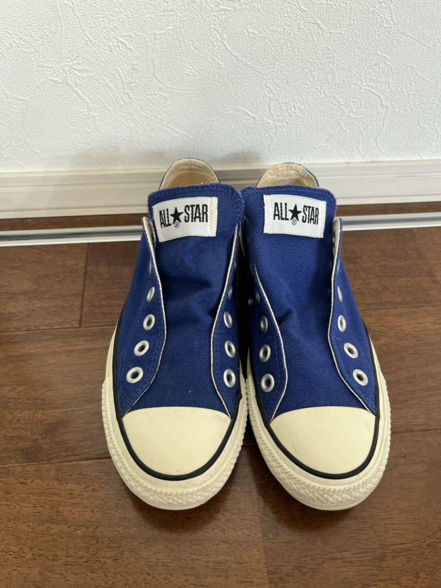 コンバース converse オールスター ローカット　スニーカー ブルー_画像1