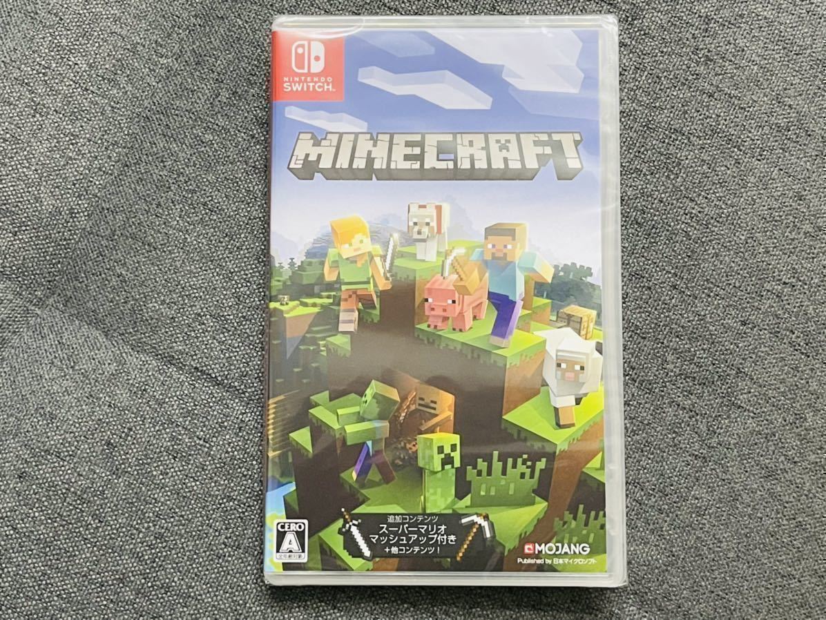 [送料無料][新品未開封]Nintendo Switch Minecraft（マインクラフト） HAC-P-AEUCA ニンテンドー スイッチ Microsoft マイクロソフト_画像5