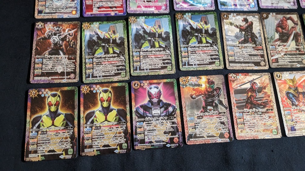 *BATTLE SPRITS Battle Spirits batospi Kamen Rider kila equipped card set *
