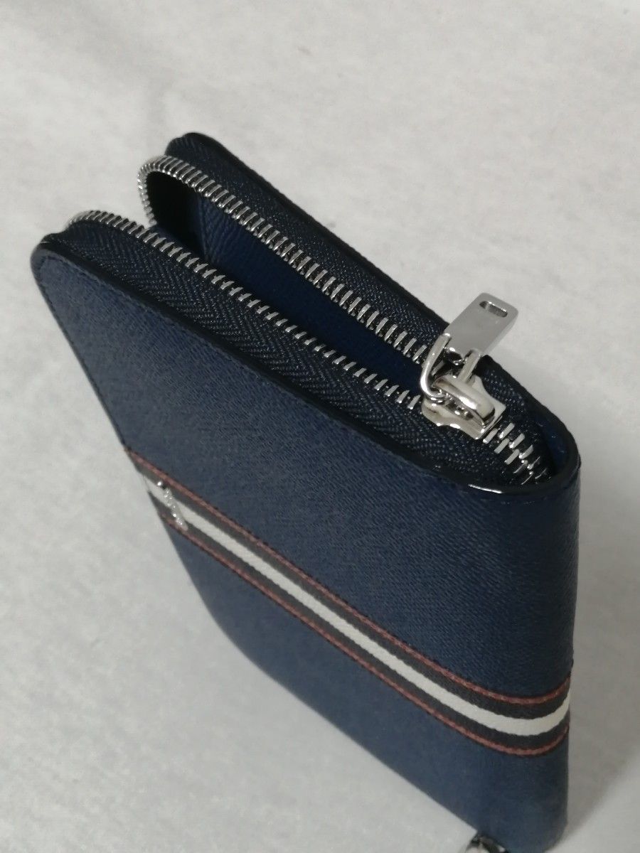 新品・男女兼用 【Bally バリー】長財布 レザー ラウンドジップ 新品・男女兼用 【Bally バリー】長財布 レザー ラウンドジップ