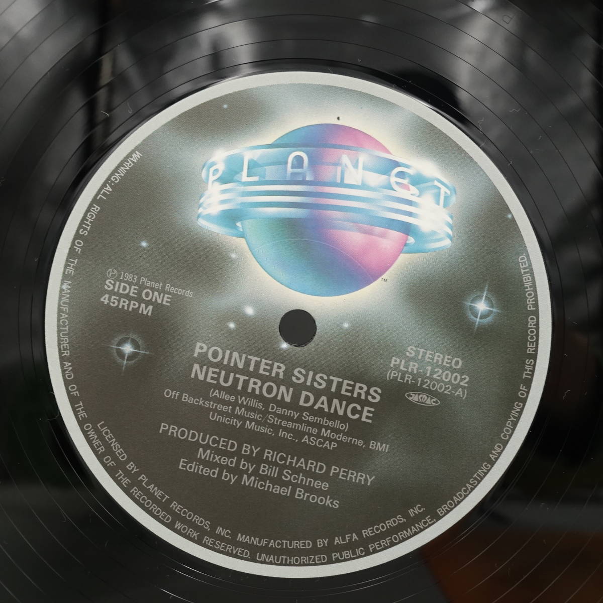 POINTER SISTERS Neutron Dance/ニュートロン・ダンス/中古/LP レコード/動作未確認/ポインター・シスターズ/13824_画像9