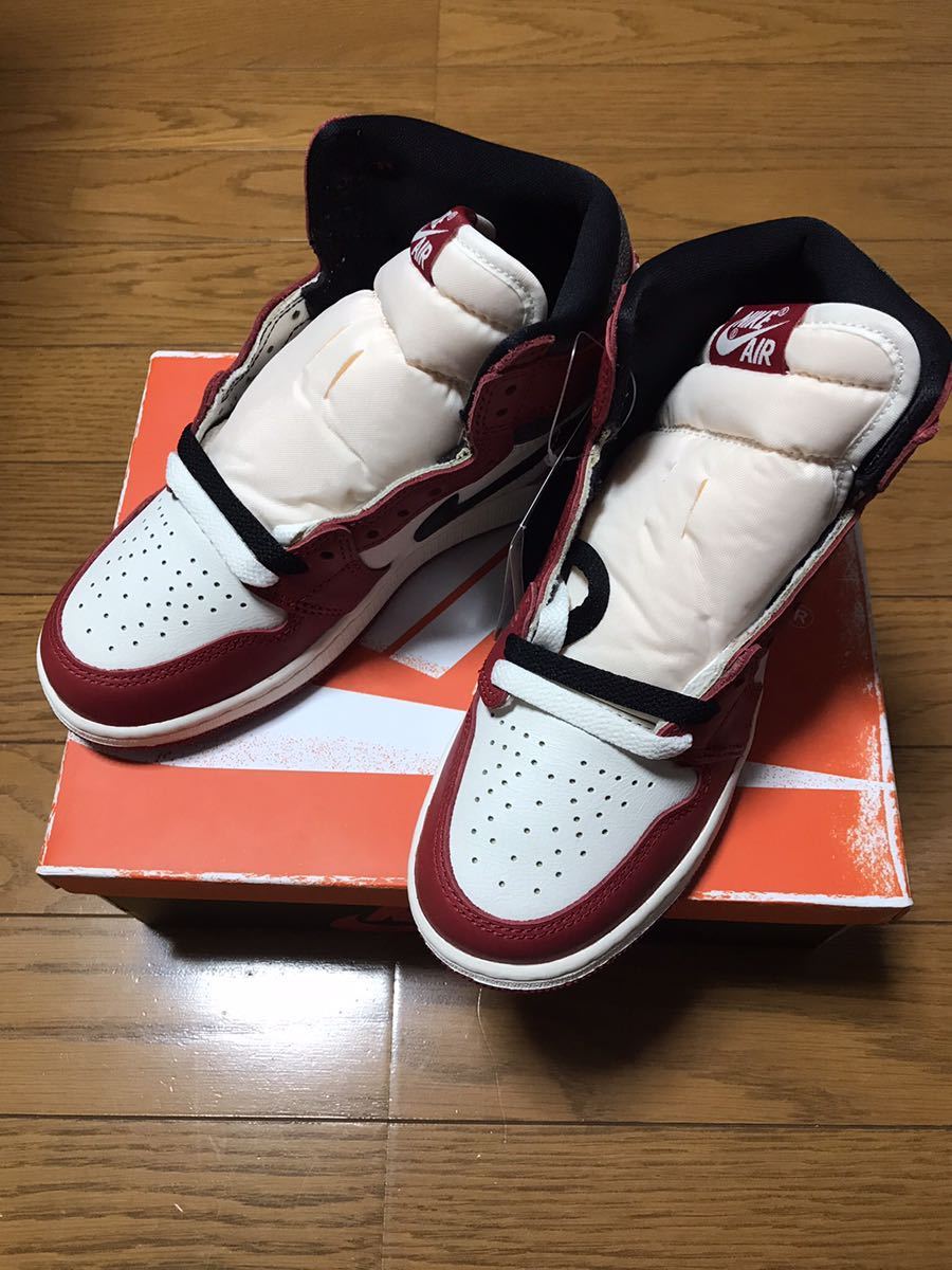 Nike GS Air Jordan 1 High OG Lost & Found/Chicago 新品未使用　22.5㎝_画像1