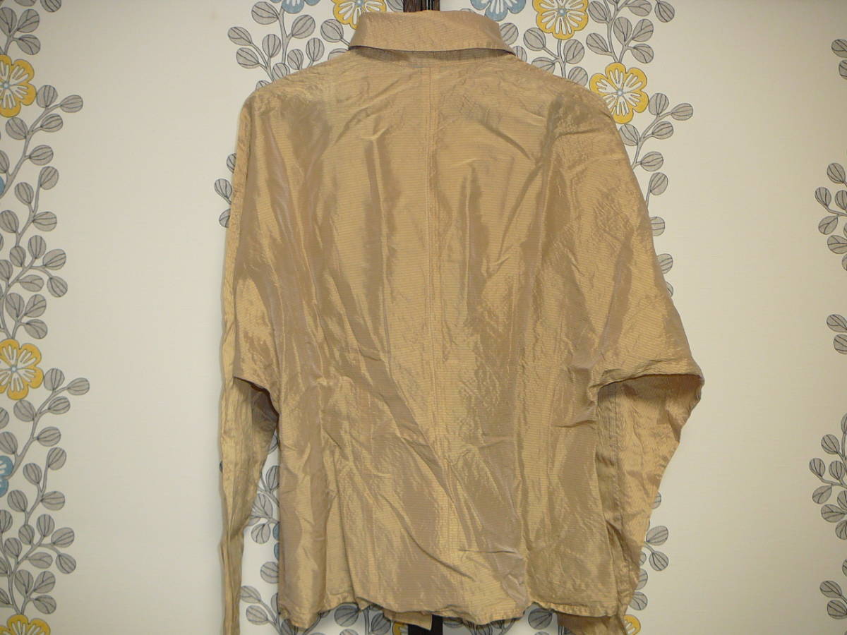 HIROKO BIS Koshino Hiroko блуза Gold полоса изменение кнопка имеется . в дополнение JUNKO KOSHINO удобный сумка 