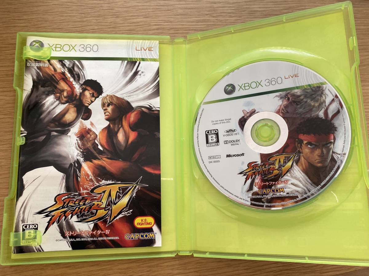 ★XBOX360★ストリートファイターIV★ソフト★ゲーム★USED品★_画像3