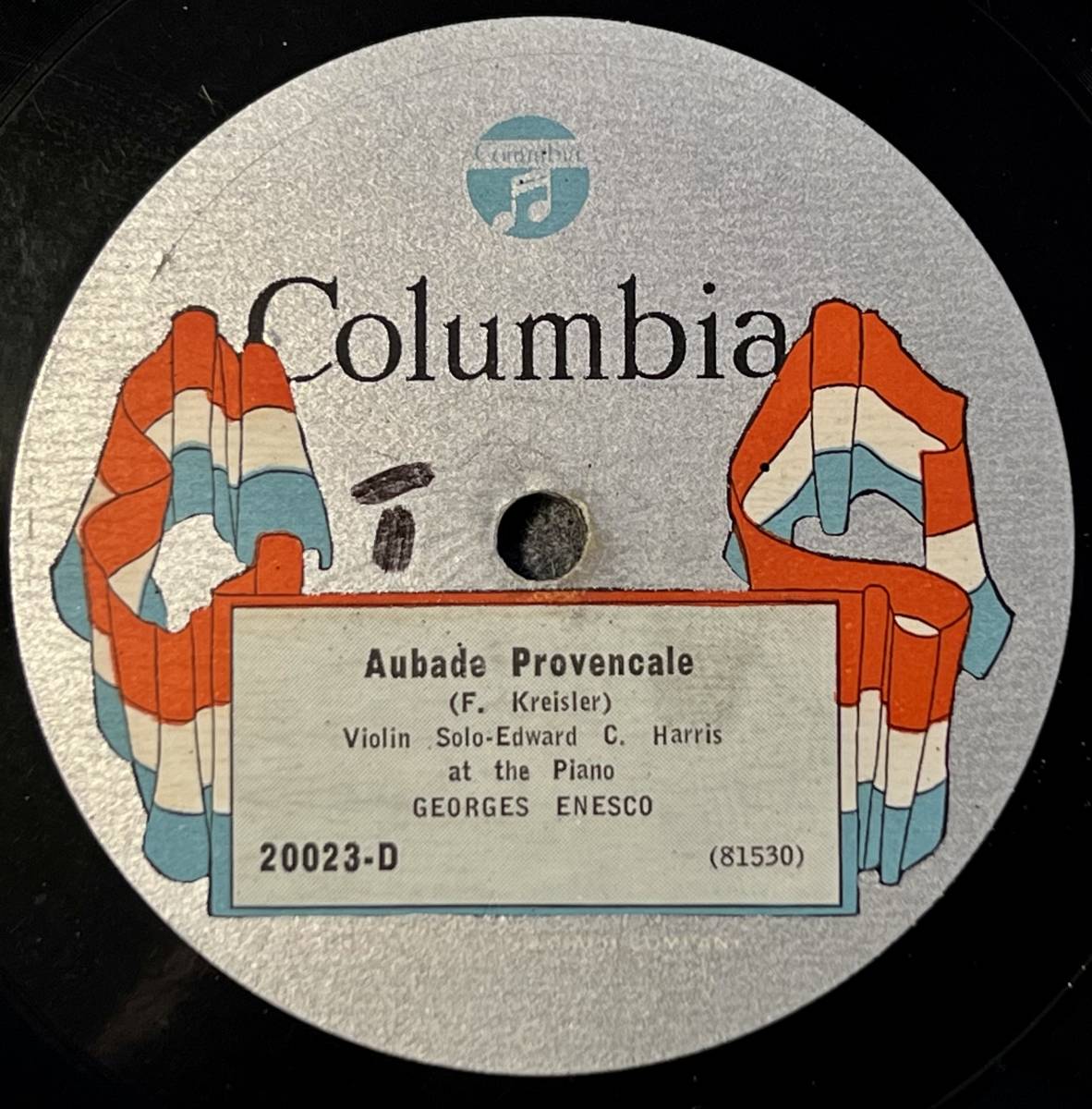 クラシック GEORGES ENESCO COLUMBIA Aubade Provencale/ Serenade