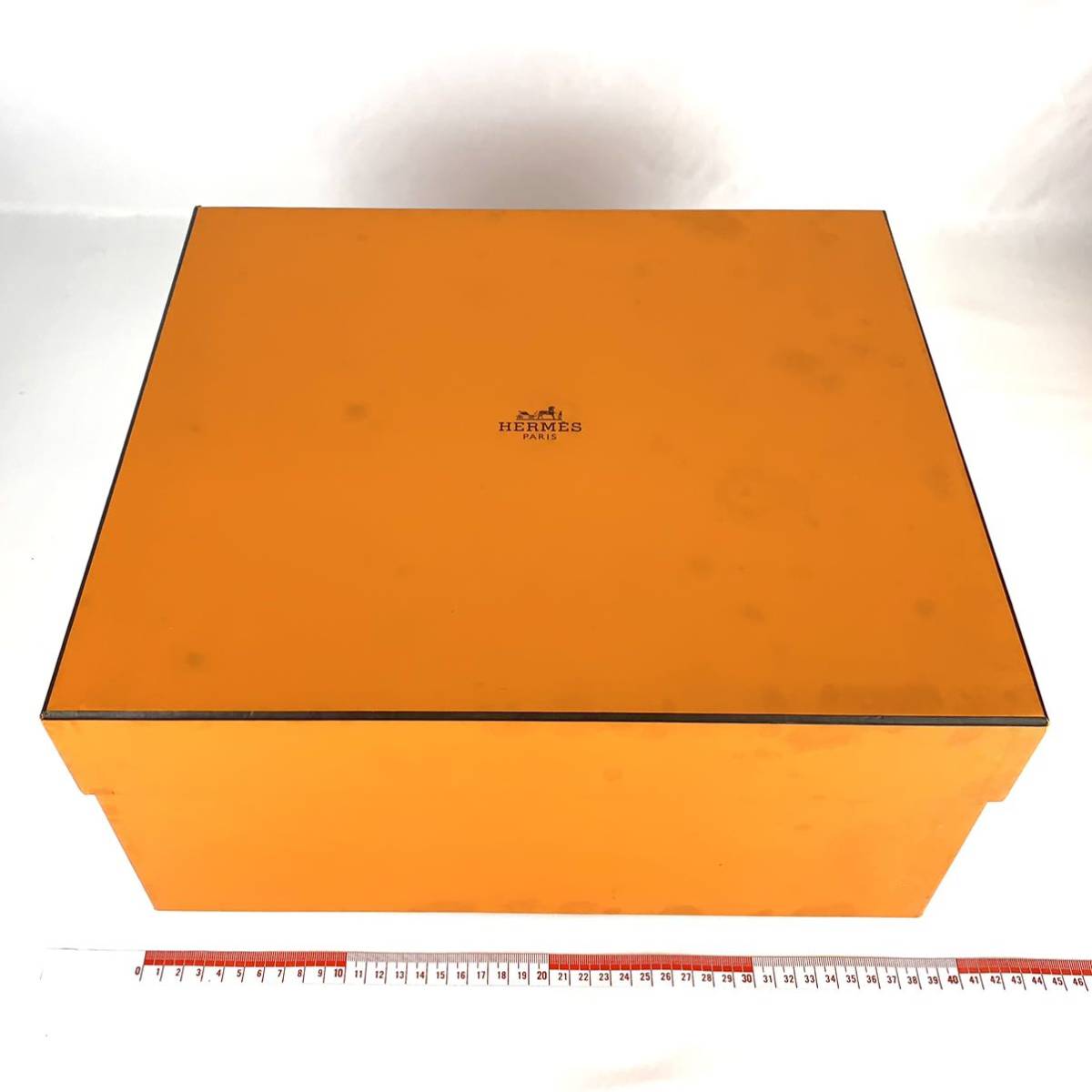 エルメス HERMES BOX 5点 まとめ 空箱 空き箱 ボックス オレンジ 大型含む ケリー バーキン 等 バッグ用 ジャンク_画像2