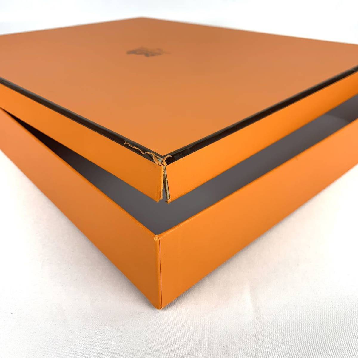 エルメス HERMES BOX 5点 まとめ 空箱 空き箱 ボックス オレンジ 大型含む ケリー バーキン 等 バッグ用 ジャンク_画像8