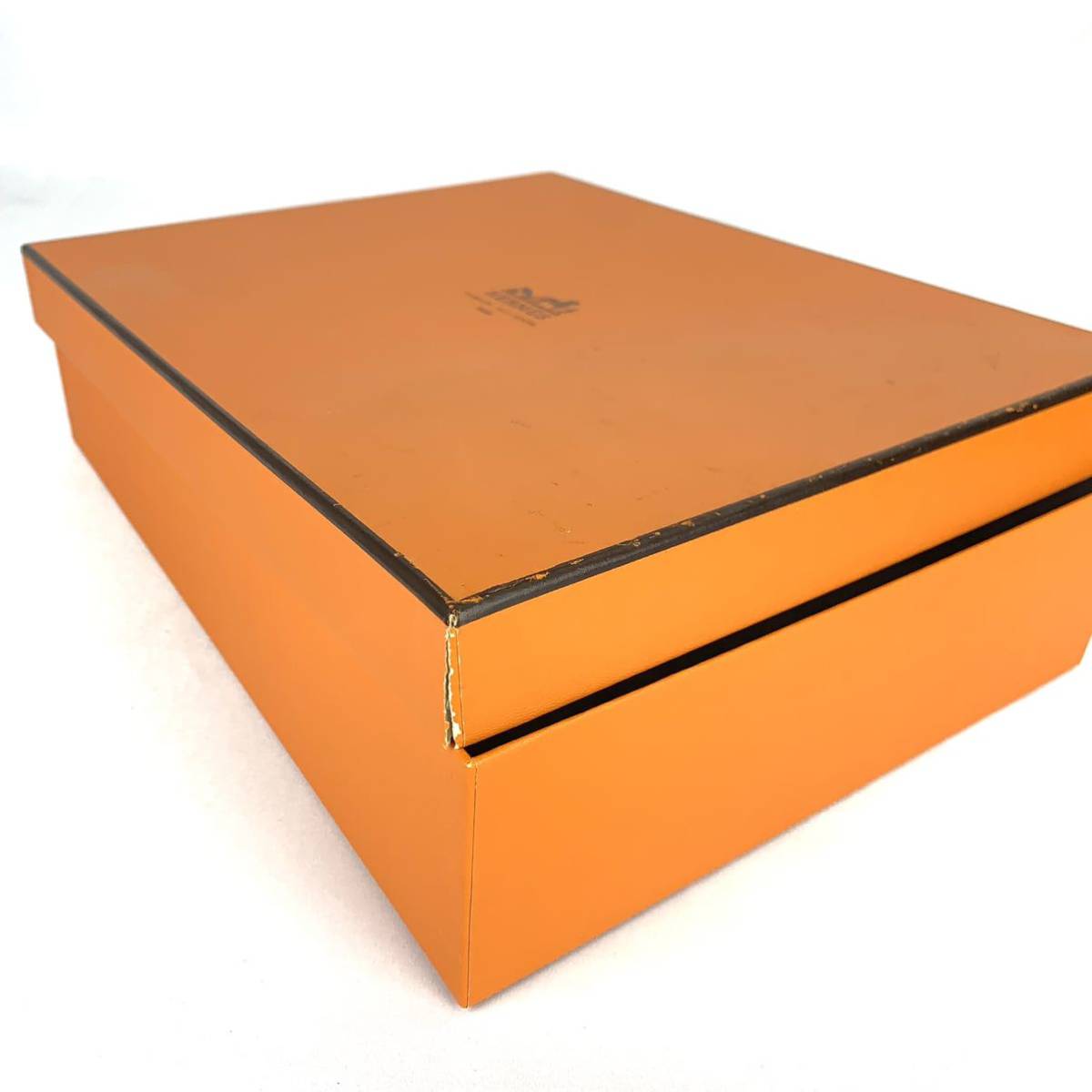 エルメス HERMES BOX 5点 まとめ 空箱 空き箱 ボックス オレンジ 大型含む ケリー バーキン 等 バッグ用 ジャンク_画像10