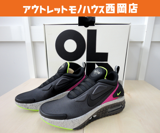 美品 NIKE ナイキ アダプトオートマックス スニーカー CZ6804-001 メンズ 28.0cm ADAPT AUTO MAX "FIREBERRY" 札幌 西岡店 _画像1