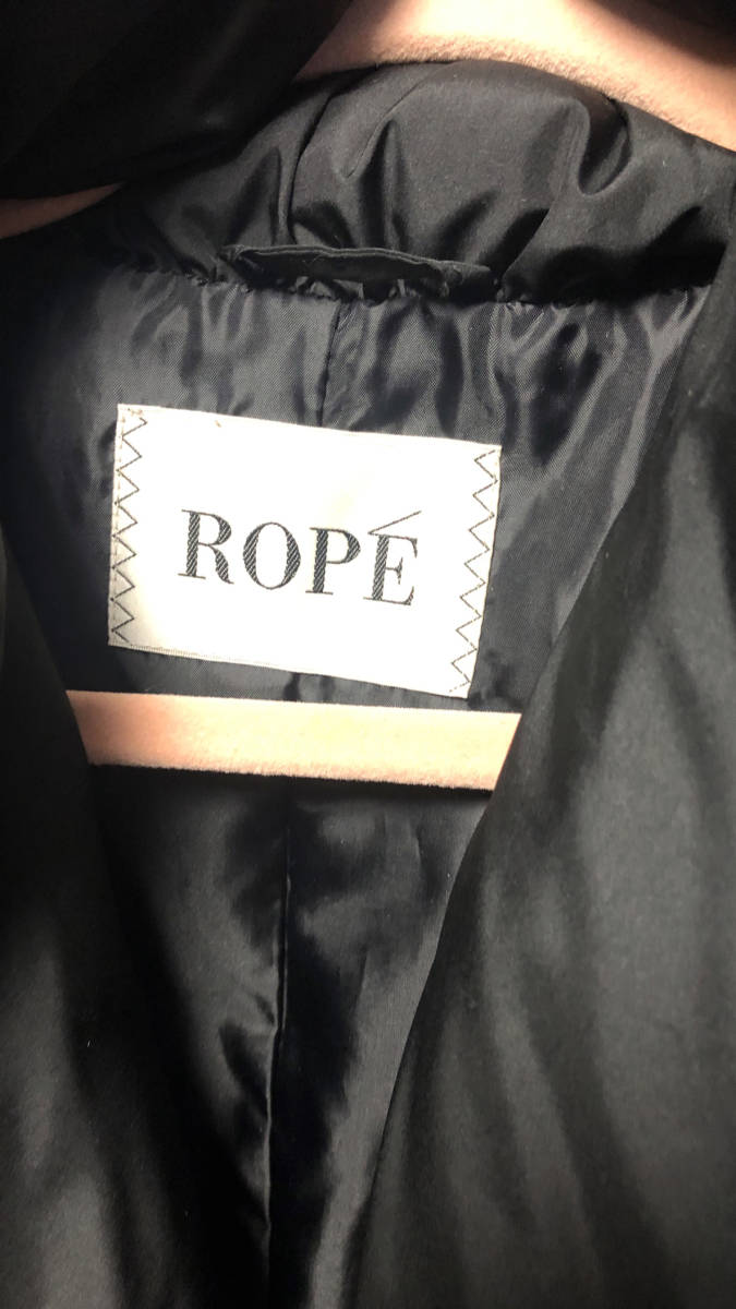ロペ　ROPE 40サイズ　ダウンコート　ブラック